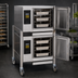 Thumbnail image #4 for AccuTemp Evolution 2-Compartment Floor Model Boilerless Electric Convection Steamer, 3-Pan Capacity per Compartment, 208V