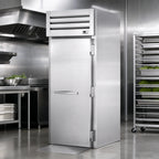 Thumbnail image #4 for True Mfg. - General Foodservice SPEC SERIES STA1RRT-1S-1S-HC One-Section Roll-Thru Refrigerator, Stainless Steel Front & Rear Doors, Self-Contained