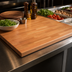 Thumbnail image #4 for Boos Block American Cherry Kitchen Countertop, 42 x 27 x 1-1/2 Inch, Blended Edge Grain, Flat, Varnique Finish