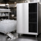 Thumbnail image #4 for Hoshizaki KM-1340MAJ Commercial Modular Crescent Cube Ice Maker, Air-Cooled, Self-Contained, 30 Inch Wide, 1,275 lb/24 hr