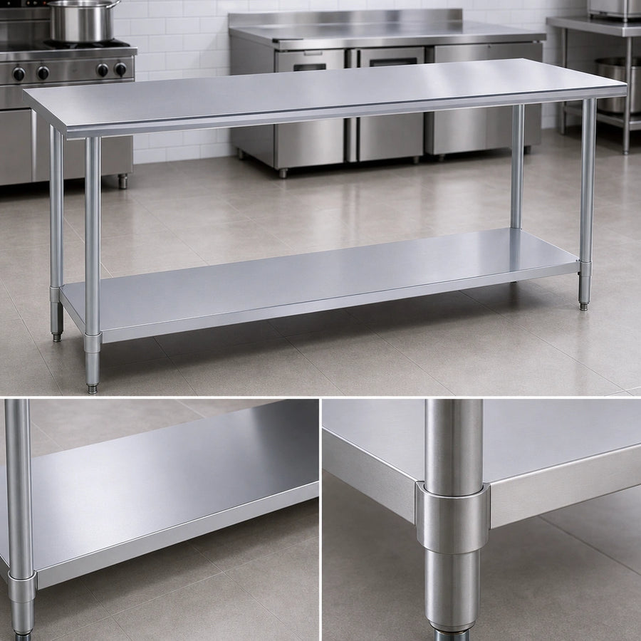 Stainless Steel Undershelf and Posts