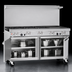 Thumbnail image #4 for Southbend Ultimate 60-Inch Gas Restaurant Range with 6 Burners, 24-Inch Griddle, and 2 Cabinets