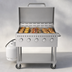 Thumbnail image #4 for KoolMore 36-Inch 5-Burner Mobile Outdoor Propane Gas Grill with Roll Dome Cover