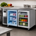 Thumbnail image #4 for Turbo Air J Series 2-Section Dual Temp Undercounter Refrigerator/Freezer, Side Mount, 59 Inch Wide