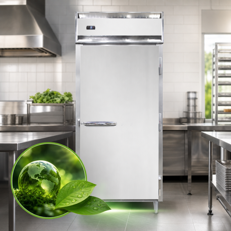 Product image #4 for Continental Refrigerator D1FXSN 1-Section Extra-Wide Shallow Depth Reach-In Freezer