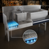 Thumbnail image #4 for Advance Tabco Prestige Supreme PRU-24-60L-10 60-Inch Underbar Speed Bar with Left Ice Bin and Blender Station