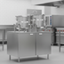 Thumbnail image #3 for Crown GMT-10-6 Gas Kettle/Cabinet Assembly with (1) 6 Gallon & (1) 10 Gallon Tilting Kettles