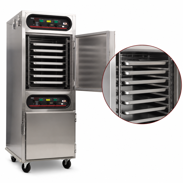 Product image #4 for Carter-Hoffmann CH800 Under-Counter Electric Half-Height Cook and Hold Cabinet, 8 Full-Size Sheet Pan Capacity