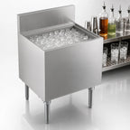 Thumbnail image #4 for Krowne Royal Series KR19-24DP-10 24-Inch W x 19-Inch D Underbar Ice Bin/Cocktail Unit, 97-lb Capacity, 10-Circuit Cold Plate
