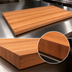 Thumbnail image #4 for Boos Block American Cherry Edge Grain Kitchen Countertop, 108 x 25 x 1-1/2 Inch, Varnique Finish