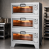 Thumbnail image #4 for Lang Marine Electric Double-Section Deck-Type Roast Oven, 12 kW, 16-Inch Bolt-Down Legs