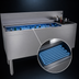 Thumbnail image #4 for Glastender 48-Inch Extra Deep Stainless Steel Underbar Ice Bin/Cocktail Unit with 10-Circuit Cold Plate and Right-Side Bottle Well Storage
