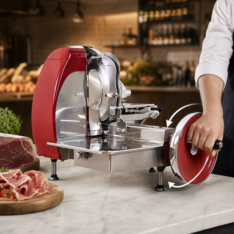 Product image #4 for Volano Trento 14.5-Inch Standard Flywheel Manual Meat Slicer