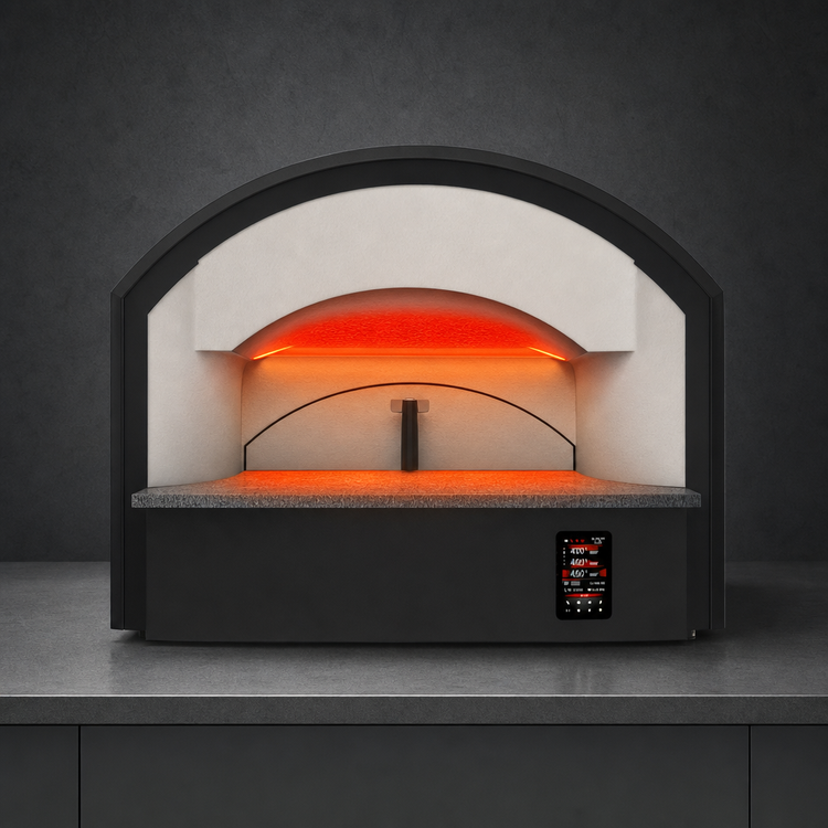 Product image #4 for Trento Alfa Zeno Series Single Deck Countertop Electric Pizza Oven, 6-Pizza Capacity, 18 kW, 240V/60Hz/3-Phase