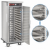 Thumbnail image #4 for Mobile Slim-Line Heated Holding Cabinet with 11 Tray Slide Pairs and 11 Pan Capacity