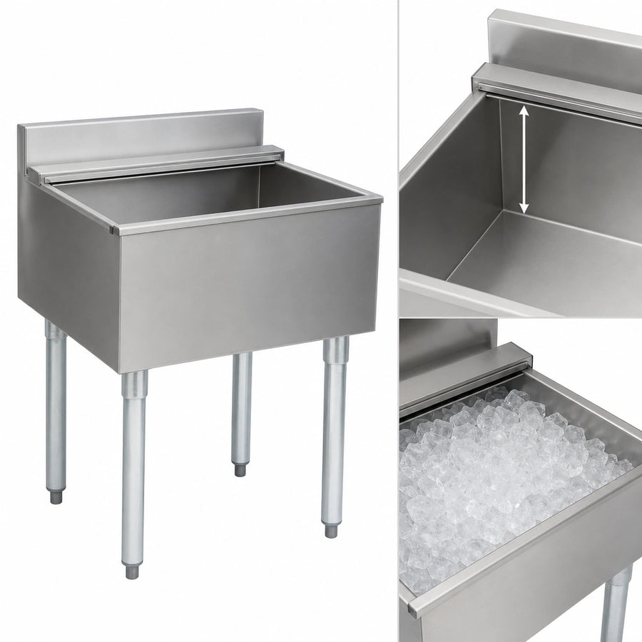 8-Inch Deep Ice Bin
