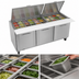 Thumbnail image #5 for Victory UltraSpec V-Core 72-Inch Three-Section Sandwich Prep Mega Top Refrigerator