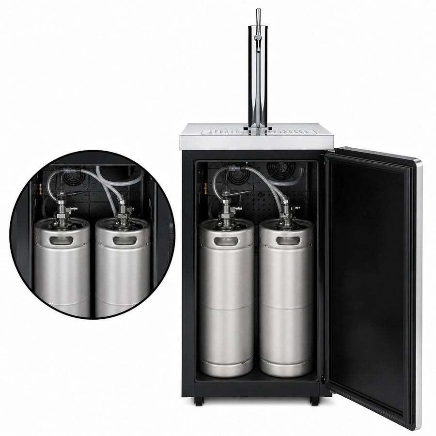 2 Keg Capacity