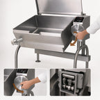 Thumbnail image #4 for Cleveland Range PowerPan SEL40T1 40-Gallon Electric Tilting Skillet with Manual Tilt and Open Frame Base
