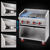 Thumbnail image #4 for American Range ADJF-72 72-Inch Gas Adjustable Underfired Charbroiler with Cabinet Base