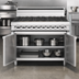 Thumbnail image #4 for Jade Range Titan JTRH-12 72-Inch 12-Burner Gas Heavy Duty Range with Cabinet Base