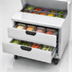 Thumbnail image #5 for Beverage-Air SPED36HC-10-2 36-Inch 1-Section Sandwich Prep Table Refrigerator with 10-Pan Top and 2 Drawers