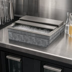 Thumbnail image #4 for Perlick Corporation Top Shelf DI17IC Drop-In Ice Chest, 35 lb Capacity, Sliding Cover, Without Cold Plate