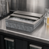 Thumbnail image #4 for Top Shelf Drop-In Ice Chest with 2-Piece Sliding Cover, 35 lb Capacity