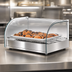 Thumbnail image #4 for Countertop Full-Service Hot Food Display Warmer with Curved Glass, 25 L