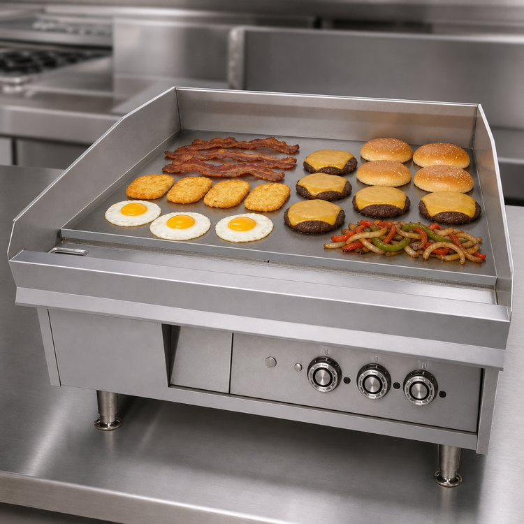 Product image #5 for Lang LG Series 48-Inch Countertop Gas Griddle with 1-Inch Steel Plate