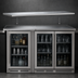Thumbnail image #4 for Krowne Stainless Steel Top for 18-Inch or 24-Inch Back Bar Glass and Liquor Storage