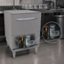 Thumbnail image #4 for Glastender GD24HT 24-Inch High-Temperature Door-Type Underbar Glasswasher with Built-In Booster