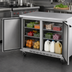 Thumbnail image #4 for Beverage-Air 48-Inch Two-Section Flat-Top Worktop Refrigerator with Solid Doors, 11.82 Cu. Ft.