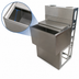 Thumbnail image #4 for BK Resources 36-Inch Underbar Insulated Stainless Steel Ice Bin with Sliding Cover, 100 lb Capacity