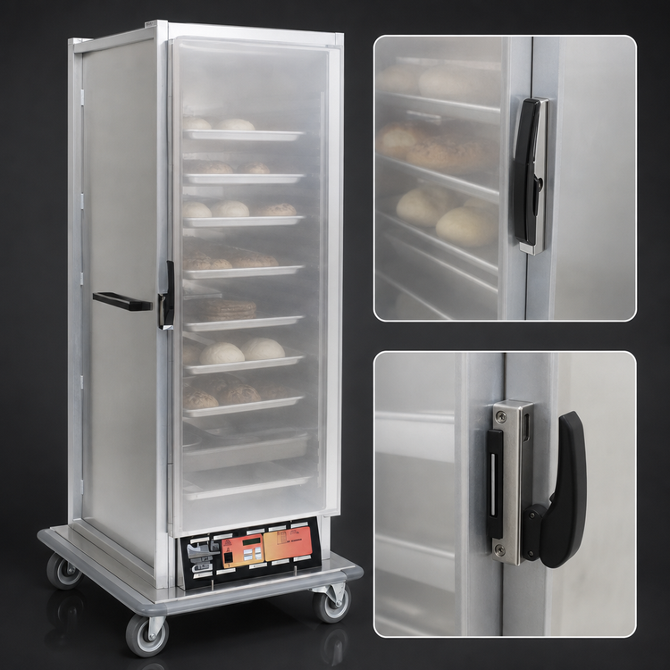 Product image #4 for Panco Full-Size Insulated Heated/Proofing Cabinet with Polycarbonate Window Door