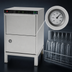 Thumbnail image #4 for Moyer Diebel Craft Series 601HTG-HSR9KW Undercounter High-Temperature Glasswasher with 9 kW Booster