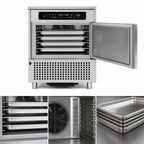 Thumbnail image #4 for Delfield CV5E Undercounter Blast Chiller/Shock Freezer, 5-Pan, 44 lb Blast Chill/27 lb Shock Freeze, Self-Contained