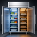 Thumbnail image #5 for Victory UltraSpec Dual Temp Pass-Thru Warmer/Refrigerator Cabinet, 2-Section, Self-Contained, Stainless Steel