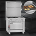 Thumbnail image #4 for Southbend Platinum 36-Inch Heavy Duty Gas Range with 4 Open Burners, 12-Inch Griddle, and Convection Oven