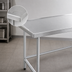 Thumbnail image #4 for Advance Tabco 144-Inch x 24-Inch 14 Gauge 304 Stainless Steel Work Table with Galvanized Open Base