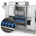 Thumbnail image #4 for Hobart Single-Tank Conveyor Dishwasher, 245 Racks/Hour, High/Low Temp Convertible