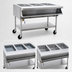 Thumbnail image #4 for Eagle Group Portable Sealed Well Electric Hot Food Table, Open Base, 3-Well, 240V