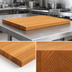 Thumbnail image #4 for John Boos Appalachian Red Oak Island Countertop, 144 x 48 x 1-3/4 Inch, Edge Grain, Varnique Finish