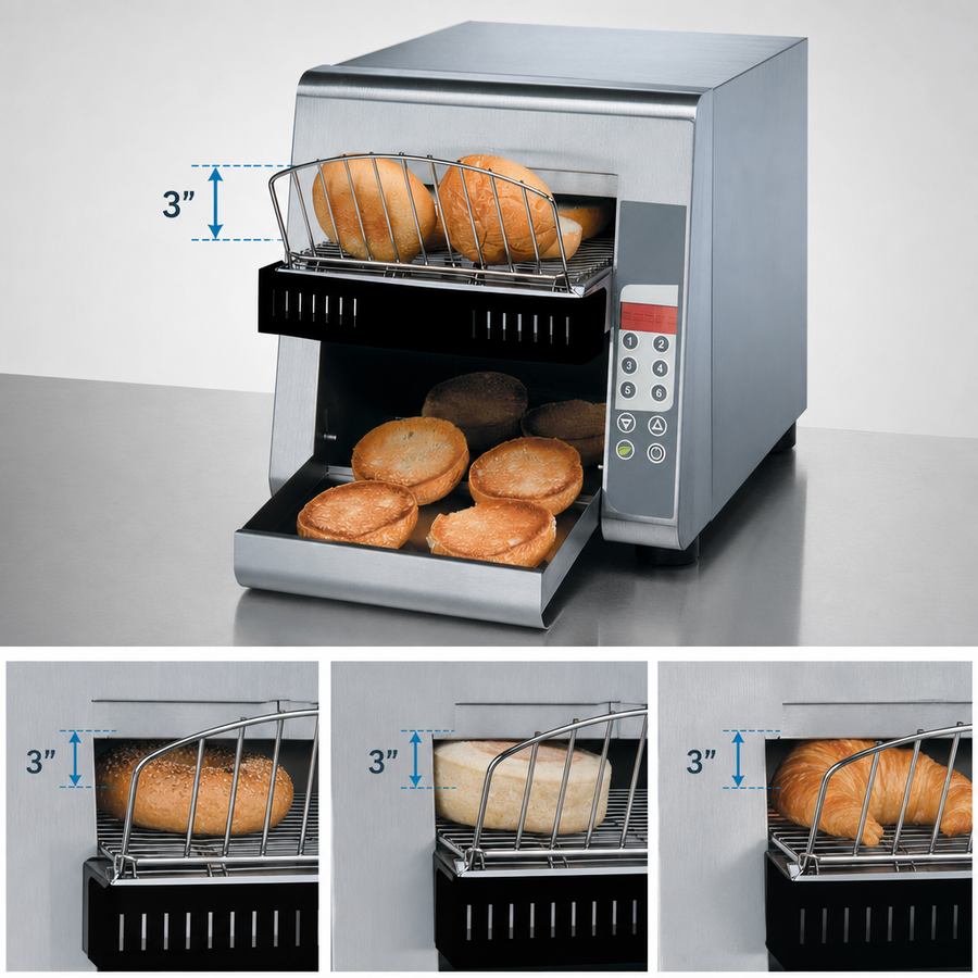 3-Inch High-Inlet Opening