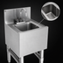 Thumbnail image #4 for Eagle Spec-Bar Freestanding Underbar Hand Sink with T&S Gooseneck Faucet