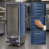 Thumbnail image #4 for Metro C5 3 Series Full Height Moisture Heated Holding & Proofing Cabinet with Blue Insulation Armour and Clear Polycarbonate Door