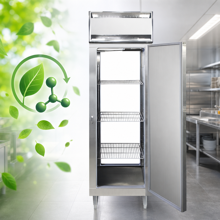Product image #4 for Continental Refrigerator D1FNSAPT Designer Line One-Section Pass-Thru Reach-In Freezer