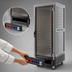 Thumbnail image #4 for Metro C5 3 Series Full-Height Mobile Heated Holding & Proofing Cabinet with Clear Polycarbonate Door, Gray Insulation Armour, and Lip Load Slides