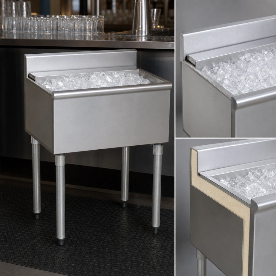 Insulated Fabricated Ice Bin