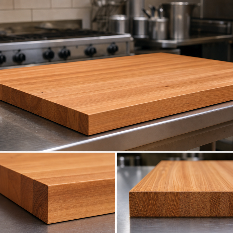Product image #4 for Boos Block American Cherry Edge Grain Kitchen Countertop, 30 x 25 x 1-1/2 Inch, Penetrating Oil Finish